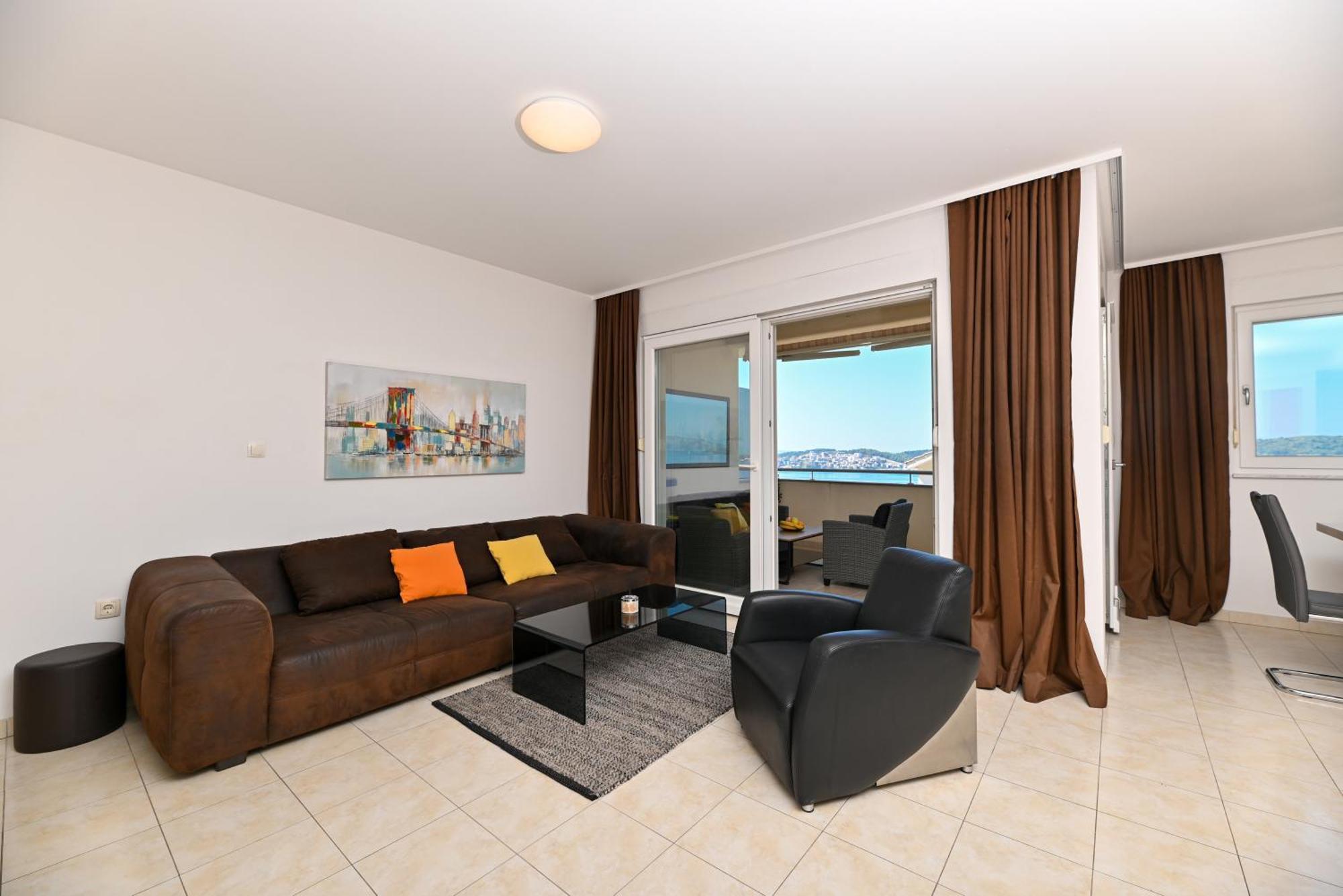 Sunny Place With Sea View Trogir Exteriör bild